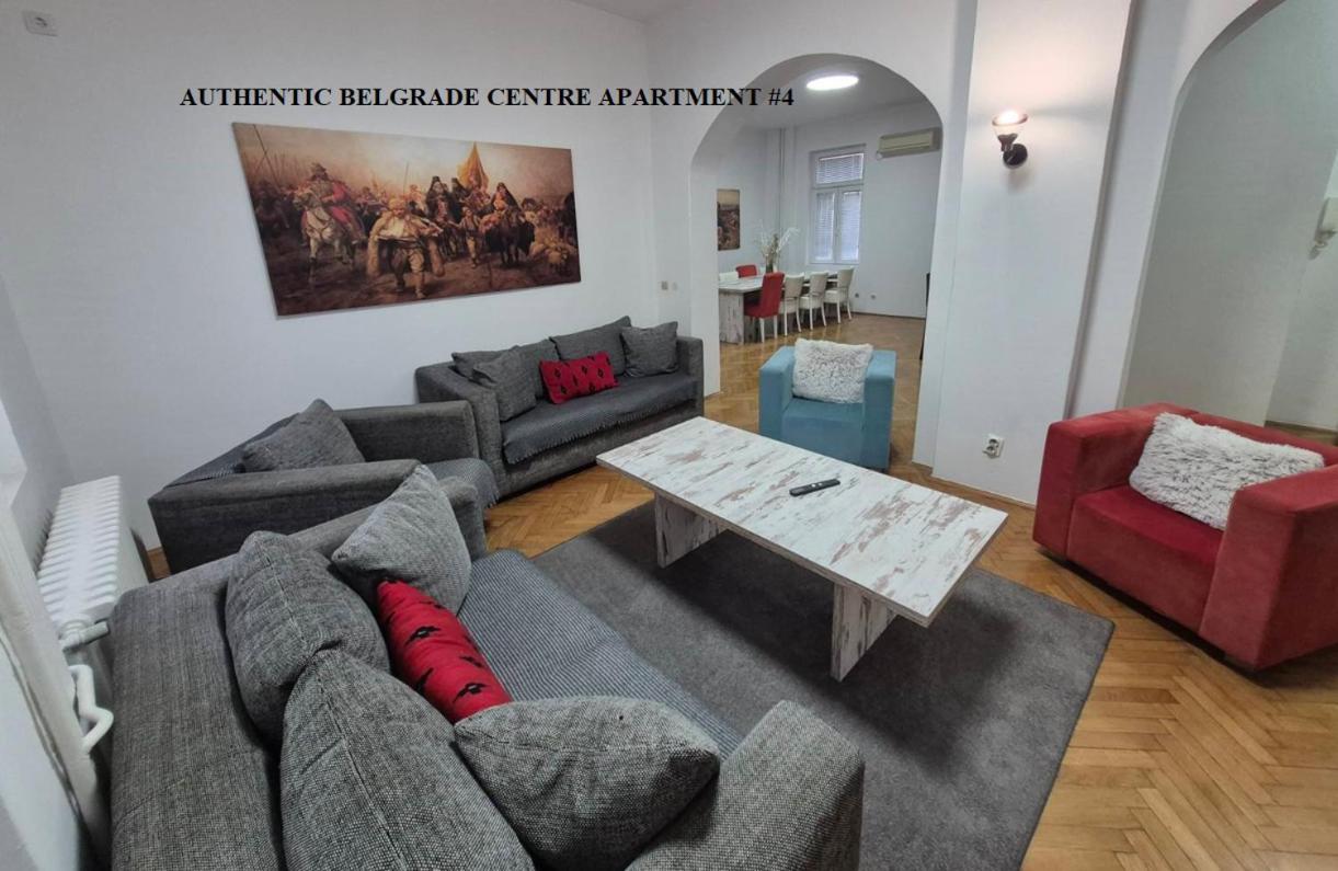 Authentic Belgrade Centre Apartments For Large Groups, Republic Square - Up To 47 People In 5 Apartments Exteriör bild