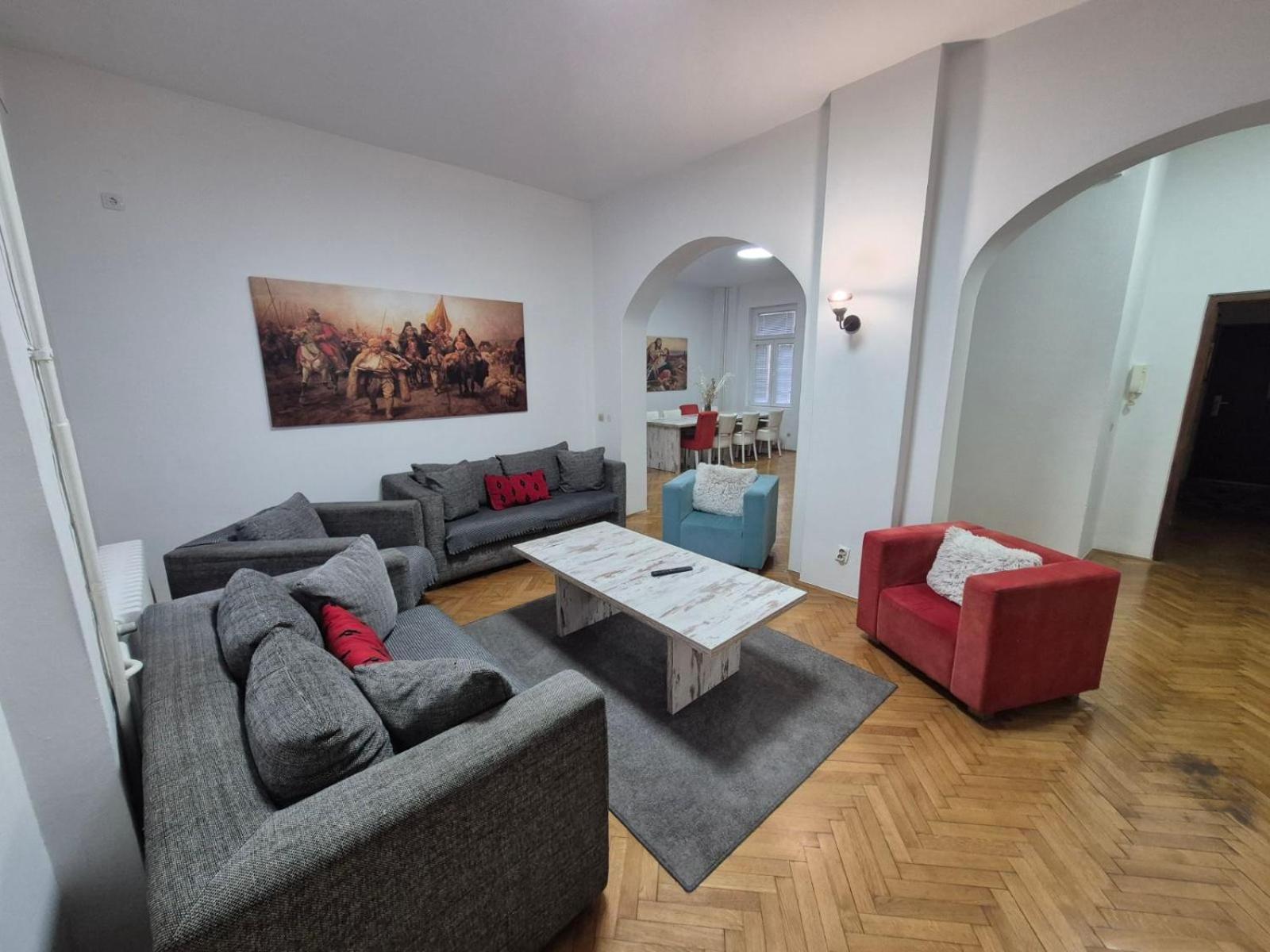 Authentic Belgrade Centre Apartments For Large Groups, Republic Square - Up To 47 People In 5 Apartments Rum bild